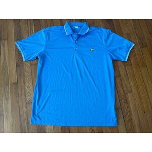 Masters Performance Polo Men's Jersey Contrasting Trim Augusta Masters Logo XL